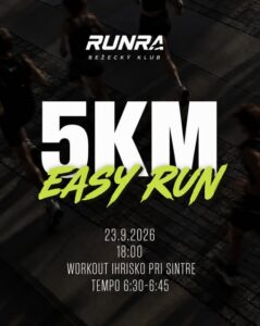 5KM EASY RUN V REVÚCEJ – BEŽECKÝ KLUB RUNRA