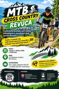 MTB CROSS COUNTRY REVÚCA – CYKLISTICKÉ PRETEKY PRE ŽIAKOV