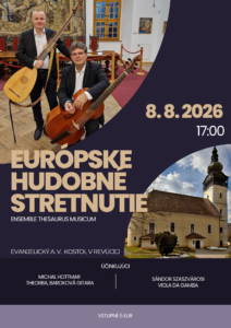 EURÓPSKE HUDOBNÉ STRETNUTIE V REVÚCEJ – ENSEMBLE THESAURUS MUSICUM