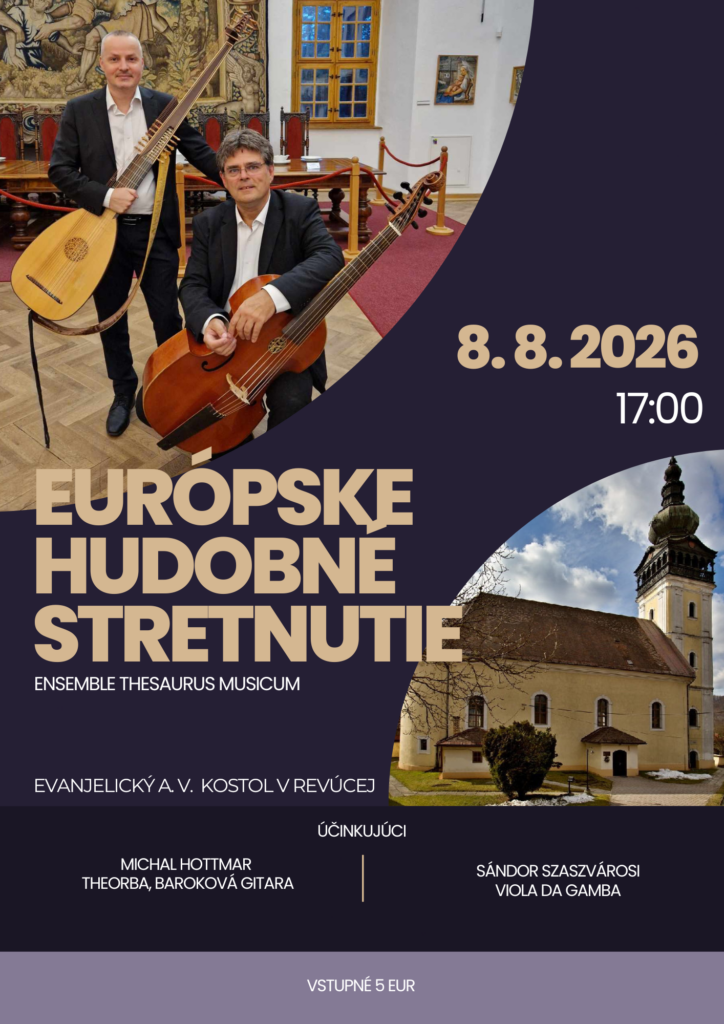 Ensemble Thesaurus Musicum — baroková hudba na historických nástrojoch v Revúcej