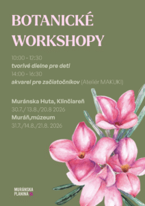 BOTANICKÉ WORKSHOPY