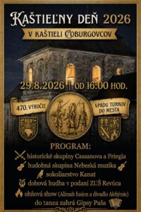 KAŠTIEĽNY DEŇ 2026 V JELŠAVE – 470. VÝROČIE VPÁDU TURKOV  DO MESTA